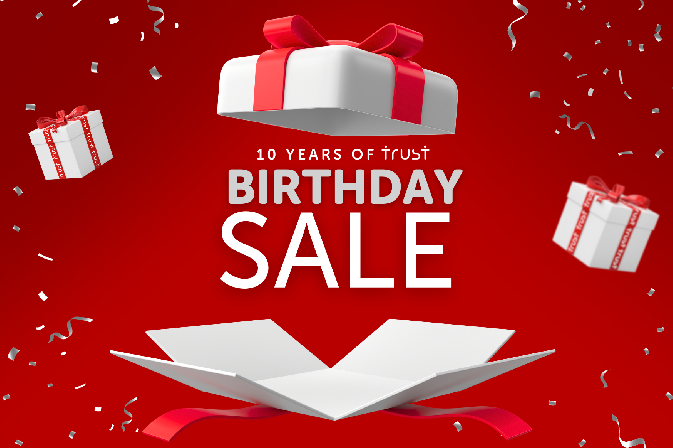 Massive Savings Alert: Our 10-Year Anniversary Sale is Here!