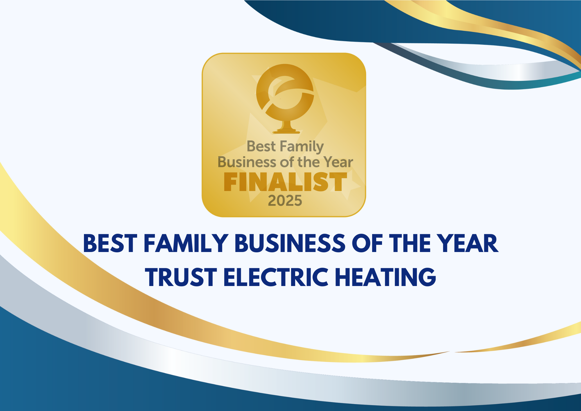 Trust Electric Heating Shortlisted for Best Family Business at the Entrepreneurs Circle Awards 2025