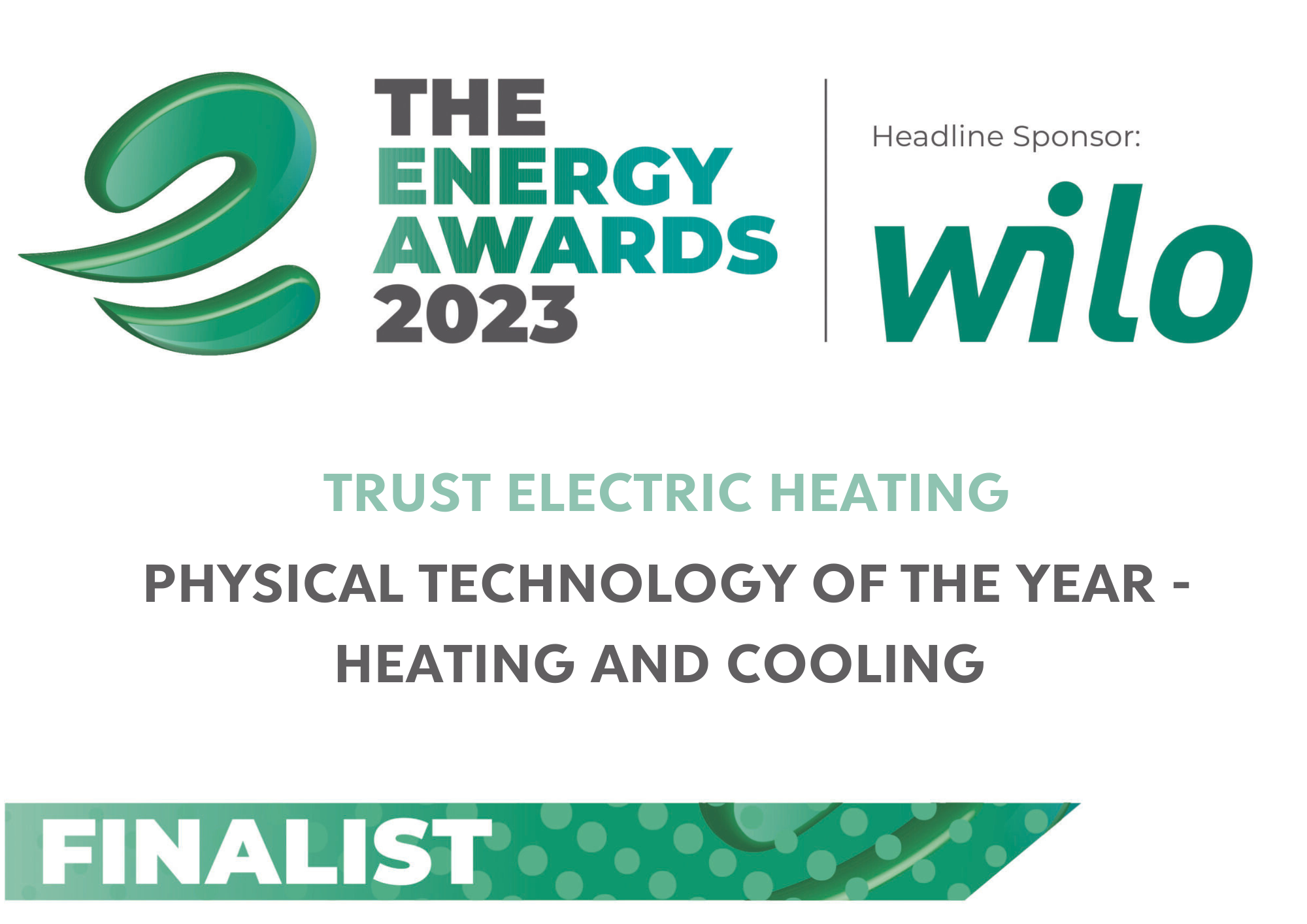 Trust Electric Heating named Finalist for Physical Technology of the Year 