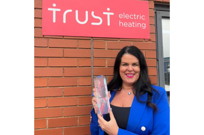 Trust Electric Heating Wins Best Use of Recyclable Materials Award at the Manufacturing Awards 2023