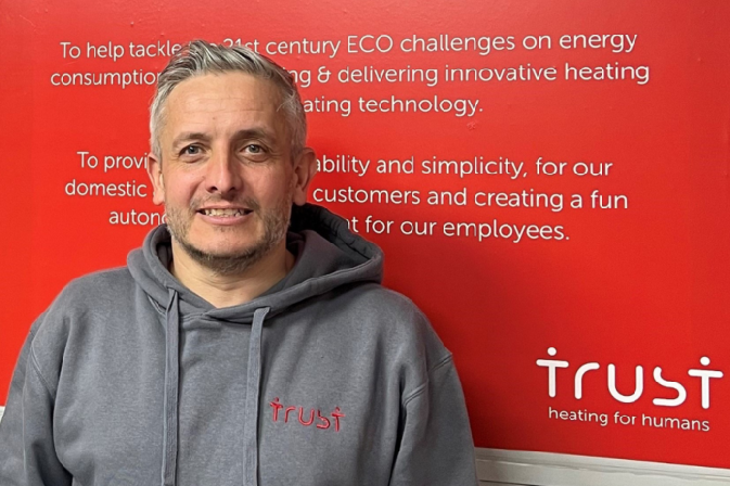 Trust Electric Heating appoints new sales manager