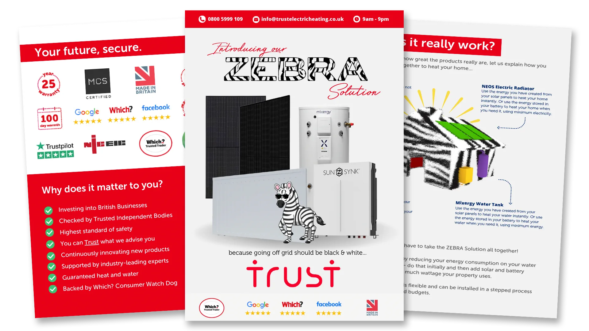 Download our free info pack by Trust Electric Heating